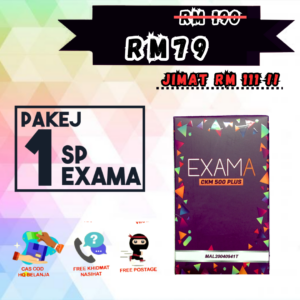 1 BOTOL EXAMA