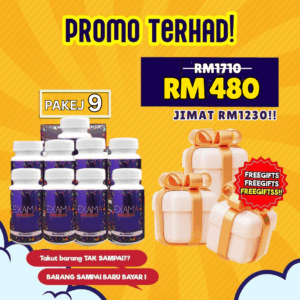 9 BOTOL EXAM-A + HADIAH